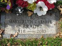 Brady, Mary Ruth (Labarre)